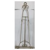 Metal Easel 60in tall