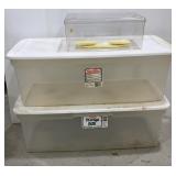 Sterilite Totes w/ Lids