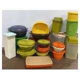 Vtg Tupperware Food Storage Pieces