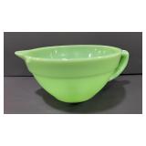 Vtg Fire King Jadite Batter Bowl