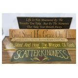 Inspirational Wooden Signs