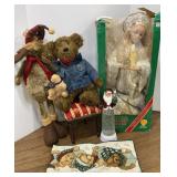 Boydï¿½s Bear & Other Christmas Decor figures