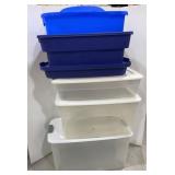 Various Size Totes With Lids