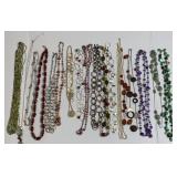 Long Chain, Bead Necklaces
