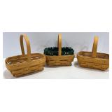 Longaberger Hostess Appreciation Parsley Baskets
