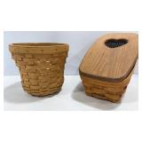 Longaberger Banquet & Small Vegetable Baskets