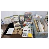 Small Tote of Card Kits, Stamping Supplies