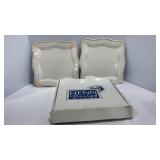 (2) Henn Design Service Plates
