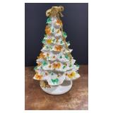 Chalk Ware Christmas Tree