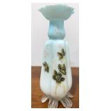 Antique Webb Cased Footed Vase