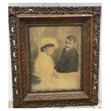 Antique Portrait in Frame 26x30