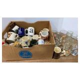 Coffee Mugs, Jelly Jars & Clear Glass Mugs