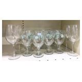 Stemmed Water & Wine Glasses