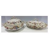 Antique Soup Taurine (no ladle) & Covered Serving