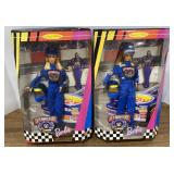 NASCAR 50th anniversary Barbies (NIB)