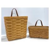 Longaberger Tall & Medium Key Baskets