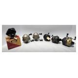 Zebco Fishing Reels, (6),