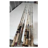 Fishing Rods / poles,  Spinning rods (7)