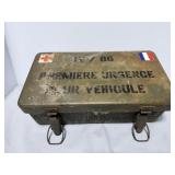 Military Box, French, First Aid Box