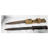 Bayonet, Sheath & frog,