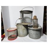 Fishing Bait Containers, crickets & minnows