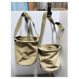 Canvas Horse Feed Bags (2)