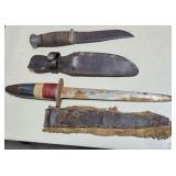 Knives,  Ideal & no maker