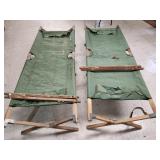 Camping Army Style fold up Cots