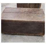 Antique Wooden Trunk