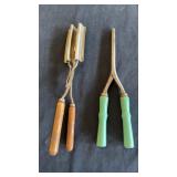 Early Hair Crimpers and Curling Iron