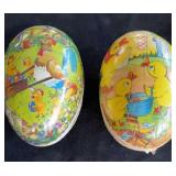 East Germany Paper Mache Easter Eggs