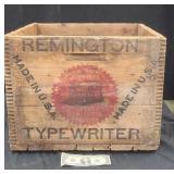 Vintage Remington Typewriter Crate