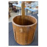 Norwegian Milking Wooden Bucket