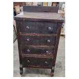 Antique 4 Drawer Dresser