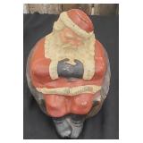 Vintage Cast Iron Bank "Sleeping Santa"