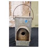 Galvanized Chicken/Bird Feeder