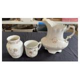 VTG Porcelain Pitcher