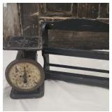 Vintage Columbia Scale & Spice Rack