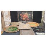 7 Vintage Trays