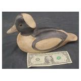 Vintage Wooden Bufflehead Duck Decoy