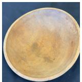 Primitive Wooden Dough Bowl