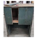 Vintage Green Cabinet