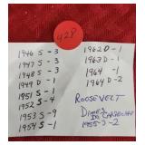 25 Roosevelt Dimes