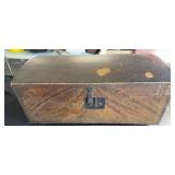 Early Small Dome Lidded Chest