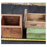 Primitive Wooden Boxes