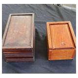 Early Wood Candle Boxes