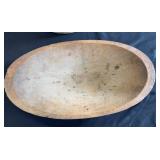 Primitive Oval Dough Bowl