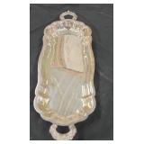 Vintage Bristol Silver-Plated Footed Tray.