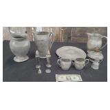 Vintage Pewter Kitchen Items