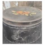 Antique Tole-ware Tin Pantry Box